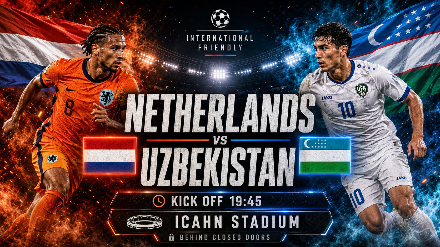 Olanda - Uzbekistan : Ultimele reglaje cu porțile închise la New York